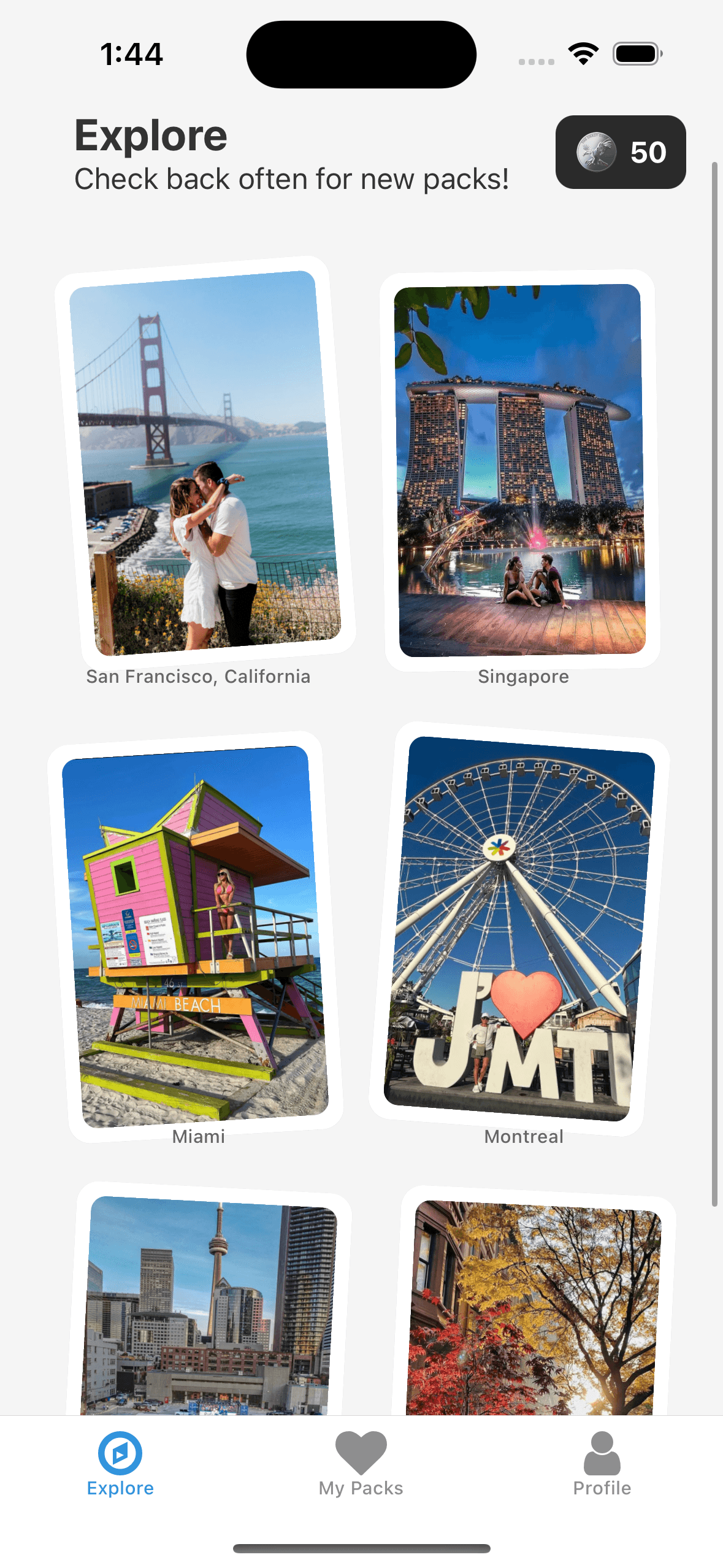 Iconic app screenshot