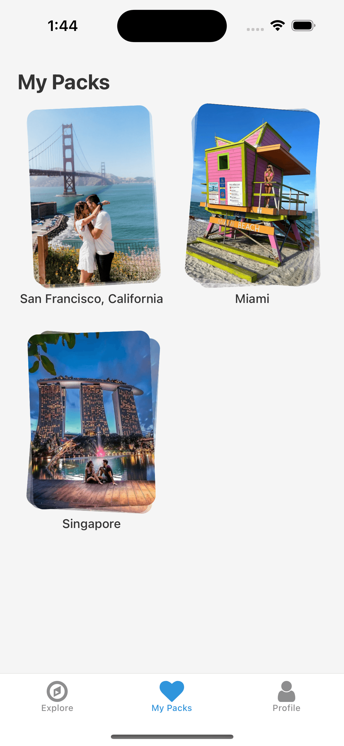 Iconic app screenshot